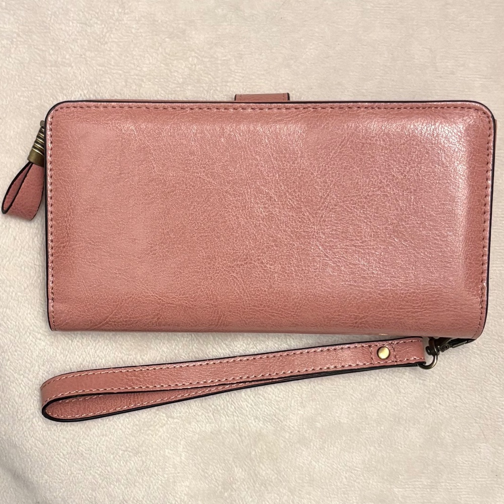 Travelambo Large-Capacity RFID-Blocking Wristlet Wallet - Picture 2 of 5